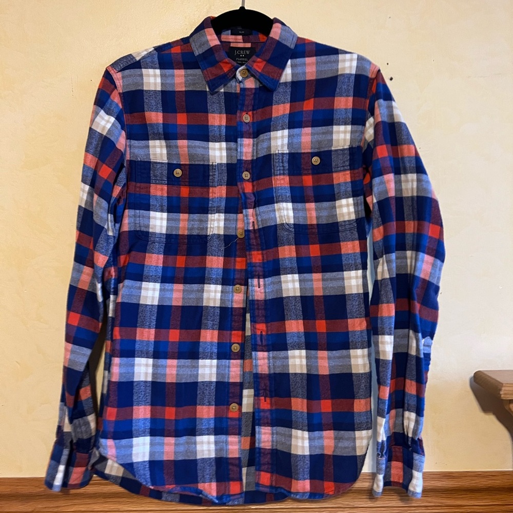 J Crew Plaid Flannel